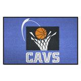 NBA Retro Cleveland Cavaliers Starter Mat Accent Rug - 19in. x 30in.