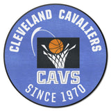 NBA Retro Cleveland Cavaliers Roundel Rug - 27in. Diameter