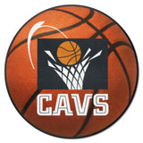 NBA Retro Cleveland Cavaliers Basketball Rug - 27in. Diameter