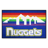 NBA Retro Denver Nuggets Starter Mat Accent Rug - 19in. x 30in.