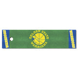 NBA Retro Golden State Warriors Putting Green Mat - 1.5ft. x 6ft.