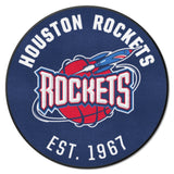 NBA Retro Houston Rockets Roundel Rug - 27in. Diameter