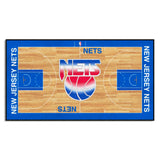 NBA Retro New Jersey Nets Court Runner Rug - 24in. x 44in.