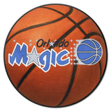 NBA Retro Orlando Magic Basketball Rug - 27in. Diameter