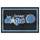 NBA Retro Orlando Magic 5ft. x 8 ft. Plush Area Rug