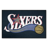 NBA Retro Philadelphia 76ers Starter Mat Accent Rug - 19in. x 30in.