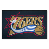 NBA Retro Philadelphia 76ers Starter Mat Accent Rug - 19in. x 30in.