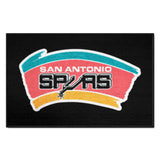 NBA Retro San Antonio Spurs Starter Mat Accent Rug - 19in. x 30in.