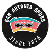 NBA Retro San Antonio Spurs Roundel Rug - 27in. Diameter