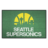 NBA Retro Seattle Supersonics Starter Mat Accent Rug - 19in. x 30in.