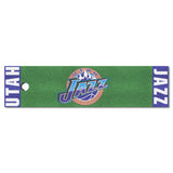 NBA Retro Utah Jazz Putting Green Mat - 1.5ft. x 6ft.
