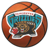 NBA Retro Vancouver Grizzlies Basketball Rug - 27in. Diameter