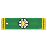 NHL Retro Boston Bruins Putting Green Mat - 1.5ft. x 6ft.