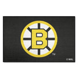 NHL Retro Boston Bruins Starter Mat Accent Rug - 19in. x 30in.