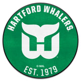 NHL Retro Hartford Whalers Roundel Rug - 27in. Diameter