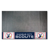 NHL Retro Kansas City Scouts Vinyl Grill Mat - 26in. x 42in.