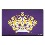 NHL Retro Los Angeles Kings Starter Mat Accent Rug - 19in. x 30in.