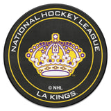 NHL Retro Los Angeles Kings Hockey Puck Rug - 27in. Diameter