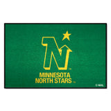 NHL Retro Minnesota North Stars Starter Mat Accent Rug - 19in. x 30in.
