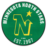 NHL Retro Minnesota North Stars Roundel Rug - 27in. Diameter
