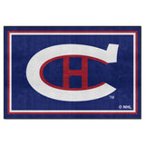 NHL Retro Montreal Canadiens 5ft. x 8 ft. Plush Area Rug