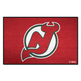 NHL Retro New Jersey Devils Starter Mat Accent Rug - 19in. x 30in.