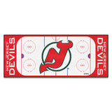 NHL Retro New Jersey Devils Rink Runner - 30in. x 72in.