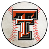 Texas Tech Red Raiders Baseball Rug - 27in. Diameter