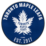 NHL Retro Toronto Maple Leafs Roundel Rug - 27in. Diameter