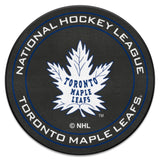 NHL Retro Toronto Maple Leafs Hockey Puck Rug - 27in. Diameter