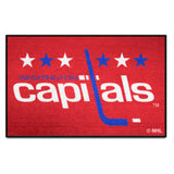 NHL Retro Washington Capitals Starter Mat Accent Rug - 19in. x 30in.