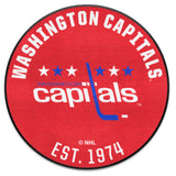 NHL Retro Washington Capitals Roundel Rug - 27in. Diameter