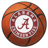 Alabama Crimson Tide Basketball Rug - 27in. Diameter