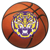 LSU Tigers Basketball Rug - 27in. Diameter