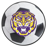 LSU Tigers Soccer Ball Rug - 27in. Diameter
