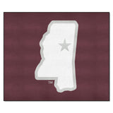 Mississippi State Bulldogs Tailgater Rug, State Logo - 5ft. x 6ft.