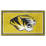 Missouri Tigers 3ft. x 5ft. Plush Area Rug, Yellow
