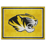 Missouri Tigers 8ft. x 10 ft. Plush Area Rug, Yellow