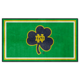 Notre Dame Fighting Irish 3ft. x 5ft. Plush Area Rug, Clover Logo