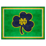 Notre Dame Fighting Irish 8ft. x 10 ft. Plush Area Rug, Clover Logo