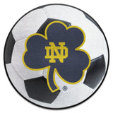 Notre Dame Fighting Irish Soccer Ball Rug, Clover Logo - 27in. Diameter