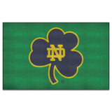 Notre Dame Fighting Irish Ulti-Mat Rug, Clover Logo - 5ft. x 8ft.