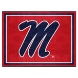 Ole Miss Rebels 8ft. x 10 ft. Plush Area Rug