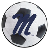 Ole Miss Rebels Soccer Ball Rug - 27in. Diameter