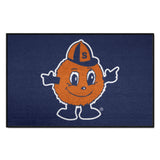 Syracuse Orange Starter Mat Accent Rug, Otto Mascot Logo - 19in. x 30in.