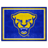 Pitt Panthers 8ft. x 10 ft. Plush Area Rug, Panther Logo