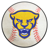 Pitt Panthers Baseball Rug, Panther Logo - 27in. Diameter