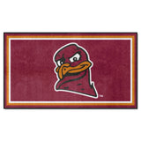 Virginia Tech Hokies 3ft. x 5ft. Plush Area Rug, Hokie Bird Logo