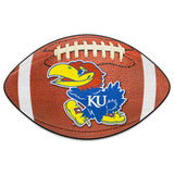 Kansas Jayhawks Football Rug - 20.5in. x 32.5in.