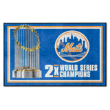 New York Mets Dynasty 4ft. x 6ft. Plush Area Rug